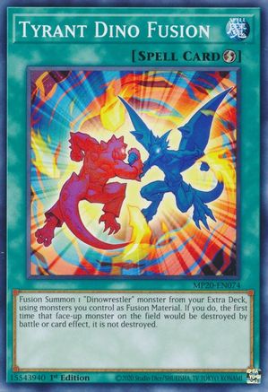 Tyrant Dino Fusion (Common) (MP20-EN074) - 2020 Tin of Lost Memories 1st Edition