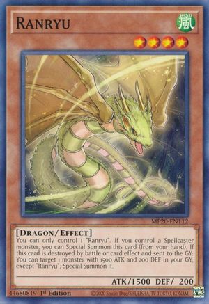 Ranryu (Common) (MP20-EN112) - 2020 Tin of Lost Memories 1st Edition