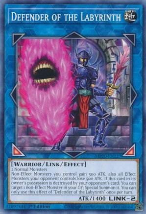 Defender of the Labyrinth (Common) (MP20-EN127) - 2020 Tin of Lost Memories 1st Edition