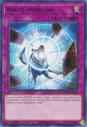 White Howling (Rare) (MP20-EN143) - 2020 Tin of Lost Memories 1st Edition