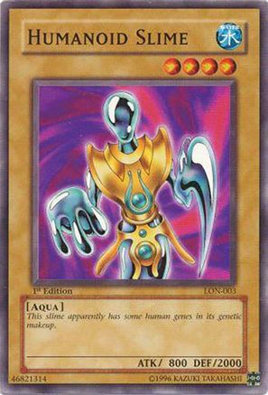 Humanoid Slime (Common) (LON-003) - Labyrinth of Nightmare Unlimited
