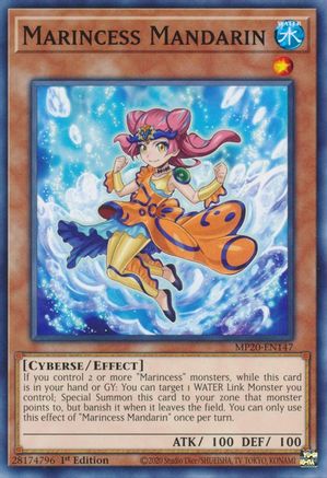 Marincess Mandarin (Common) (MP20-EN147) - 2020 Tin of Lost Memories 1st Edition