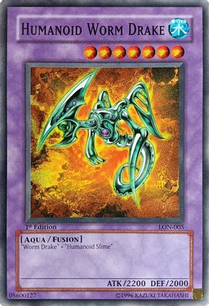 Humanoid Worm Drake (Common) (LON-005) - Labyrinth of Nightmare Unlimited