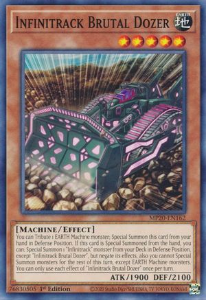 Infinitrack Brutal Dozer (Common) (MP20-EN162) - 2020 Tin of Lost Memories 1st Edition
