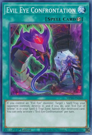 Evil Eye Confrontation (Common) (MP20-EN240) - 2020 Tin of Lost Memories 1st Edition