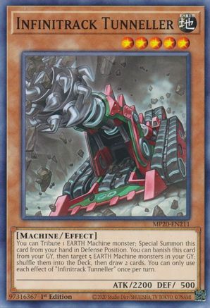 Infinitrack Tunneller (Common) (MP20-EN211) - 2020 Tin of Lost Memories 1st Edition
