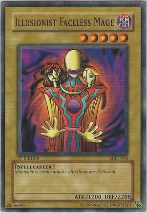Illusionist Faceless Mage (Common) (MRD-068) - Metal Raiders Unlimited