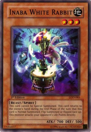 Inaba White Rabbit (Common) (LOD-065) - Legacy of Darkness Unlimited