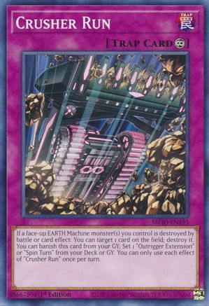 Crusher Run (Common) (MP20-EN195) - 2020 Tin of Lost Memories 1st Edition