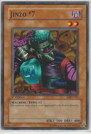 Jinzo #7 (Common) (MRD-035) - Metal Raiders 1st Edition