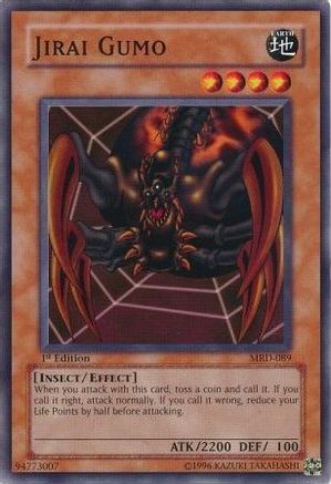 Jirai Gumo (Common) (MRD-089) - Metal Raiders 1st Edition