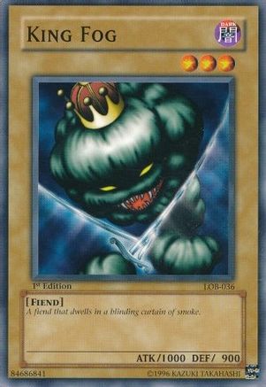 King Fog (Common) (LOB-036) - The Legend of Blue Eyes White Dragon Unlimited