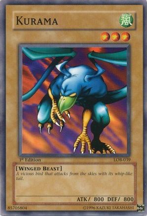 Kurama (Common) (LOB-039) - The Legend of Blue Eyes White Dragon Unlimited