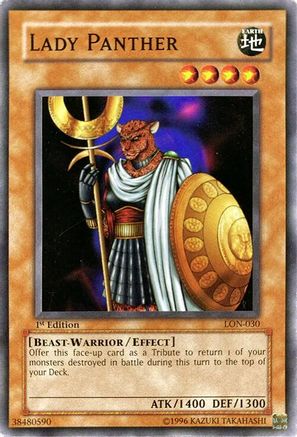 Lady Panther (Common) (LON-030) - Labyrinth of Nightmare Unlimited