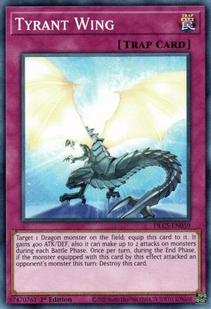 Tyrant Wing (Common) (DLCS-EN059) - Dragons of Legend: The Complete Series 1st Edition