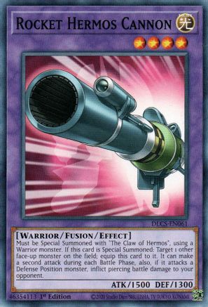 Rocket Hermos Cannon (Common) (DLCS-EN061) - Dragons of Legend: The Complete Series 1st Edition
