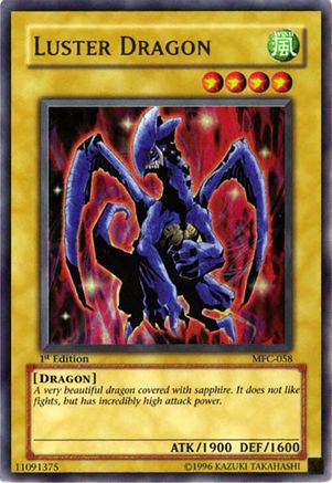 Luster Dragon (Ultra Rare) (MFC-058) - Magician's Force Limited