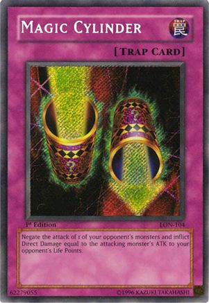 Magic Cylinder (Secret Rare) (LON-104) - Labyrinth of Nightmare Unlimited