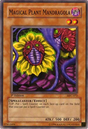 Magical Plant Mandragola (Common) (MFC-072) - Magician's Force 1st Edition