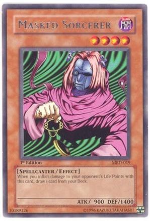 Masked Sorcerer (Rare) (MRD-019) - Metal Raiders Unlimited