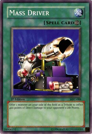 Mass Driver (Common) (MFC-088) - Magician's Force 1st Edition