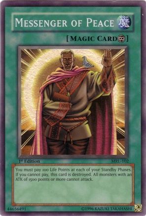 Messenger of Peace (Super Rare) (MRL-102) - Magic Ruler Unlimited