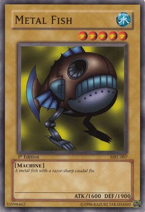 Metal Fish (Common) (MRL-007) - Magic Ruler 1st Edition