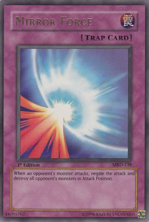 Mirror Force (Ultra Rare) (MRD-138) - Metal Raiders 1st Edition
