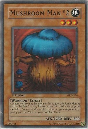 Mushroom Man #2 (Common) (MRD-114) - Metal Raiders 1st Edition