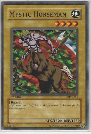 Mystic Horseman (Common) (MRD-076) - Metal Raiders 1st Edition