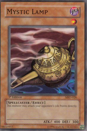 Mystic Lamp (Common) (MRD-028) - Metal Raiders 1st Edition