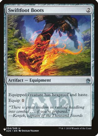 Swiftfoot Boots (A25) (LIST-234/249) [The List Reprints]