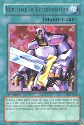 Nobleman of Extermination (Rare) (PSV-035) - Pharaoh's Servant Unlimited