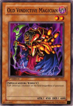 Old Vindictive Magician (Common) (MFC-067) - Magician's Force 1st Edition