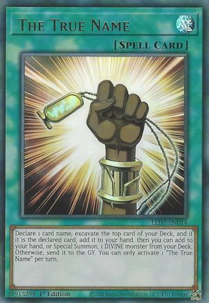 The True Name (Ultra Rare) (LED7-EN014) - Legendary Duelists: Rage of Ra Unlimited