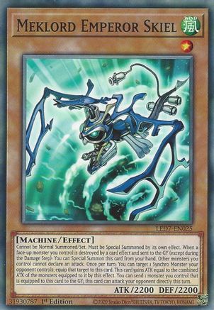 Meklord Emperor Skiel (LED7-EN025) - Legendary Duelists: Rage of Ra 1st Edition