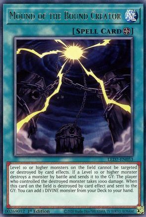 Mound of the Bound Creator (Rare) (LED7-EN053) - Legendary Duelists: Rage of Ra Unlimited