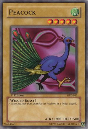 Peacock (Common) (MRL-011) - Magic Ruler 1st Edition
