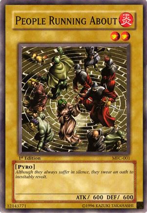 People Running About (Common) (MFC-001) - Magician's Force Unlimited