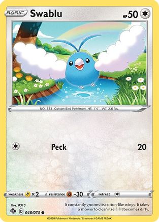 Swablu (048/73) [Champions Path] Reverse Holofoil - Common