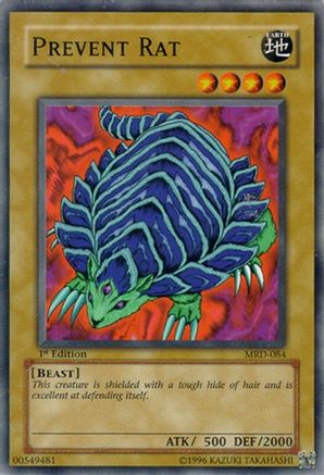 Prevent Rat (Common) (MRD-084) - Metal Raiders 1st Edition