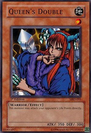 Queen's Double (Common) (MRD-051) - Metal Raiders 1st Edition