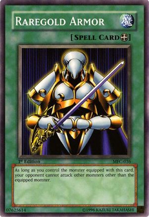 Raregold Armor (Common) (MFC-036) - Magician's Force 1st Edition