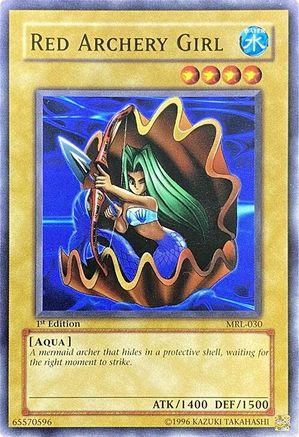 Red Archery Girl (Common) (MRL-030) - Magic Ruler 1st Edition
