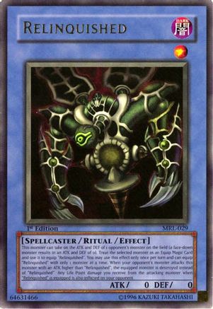 Relinquished (Ultra Rare) (MRL-029) - Magic Ruler Unlimited