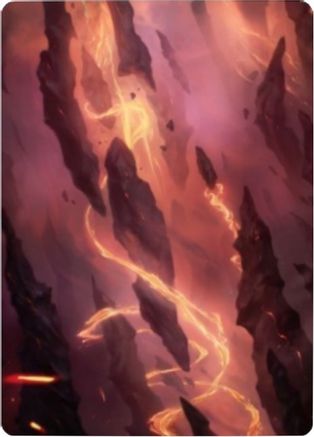 Mountain Art Card (16/81) (ASZNR-016) [Art Series: Zendikar Rising]