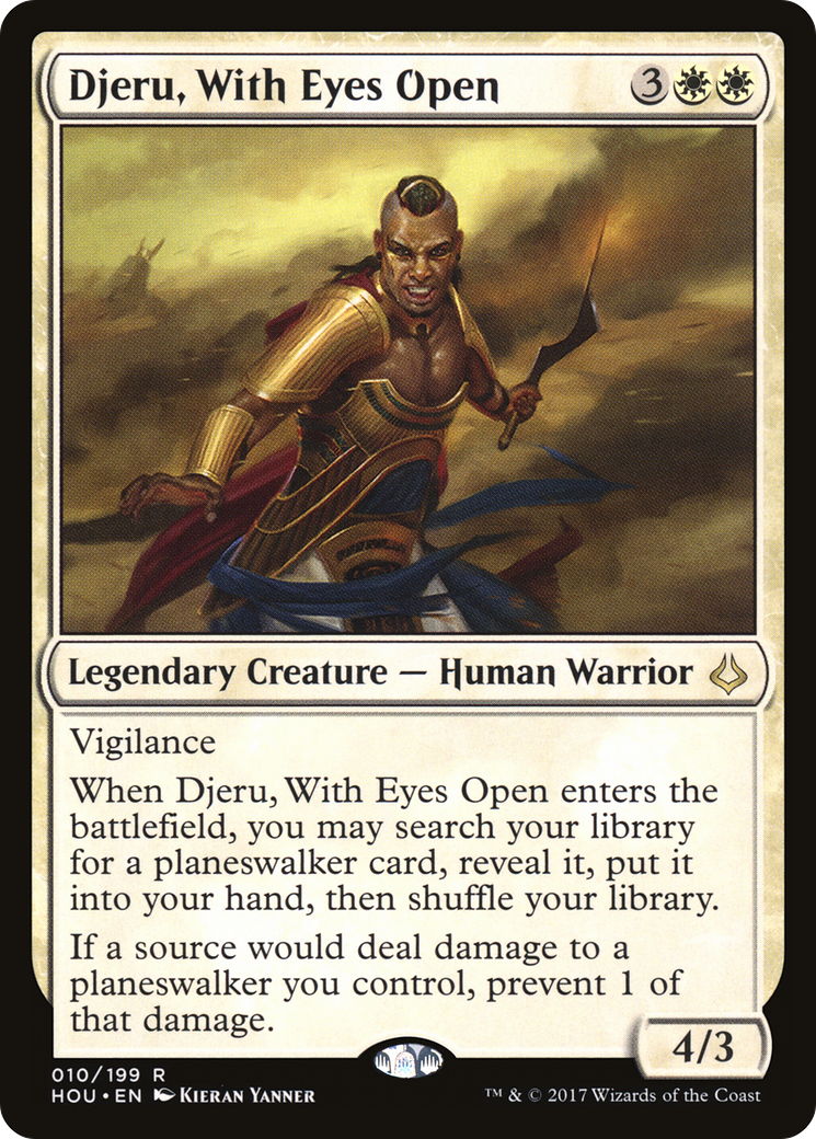 Djeru, With Eyes Open (HOU-010) [Hour of Devastation]