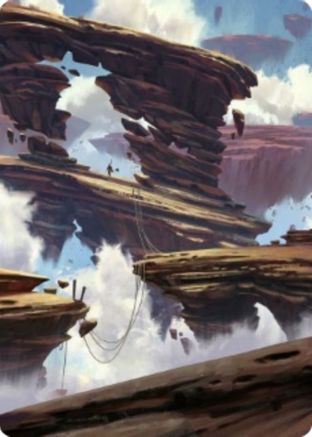 Boulderloft Pathway Art Card (ASZNR-022) [Art Series: Zendikar Rising]