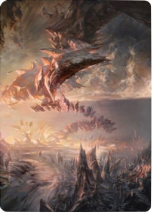 Needleverge Pathway Art Card (ASZNR-027) [Art Series: Zendikar Rising]
