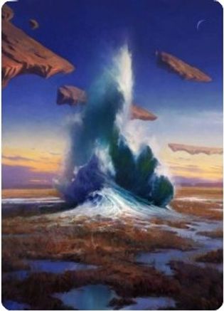 Flooded Strand Art Card (ASZNR-029) [Art Series: Zendikar Rising]